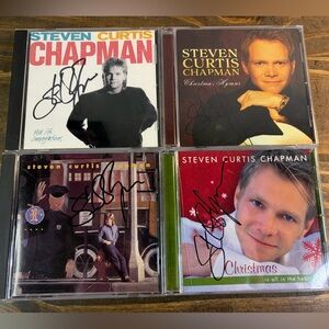 Custom Bundle for @melllovestn85 Steven Curtis Chapman CD Lot / Signed